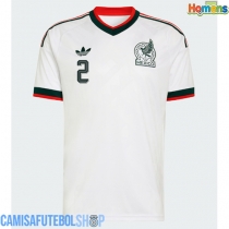 Camisa de time de futebol México Jorge Sanchez #2 Replicas 2º Equipamento Mundo 2026 Manga Curta